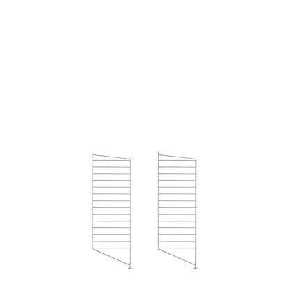 String System Floor Panel, Set of 2, 85 x 30 cm, Grey