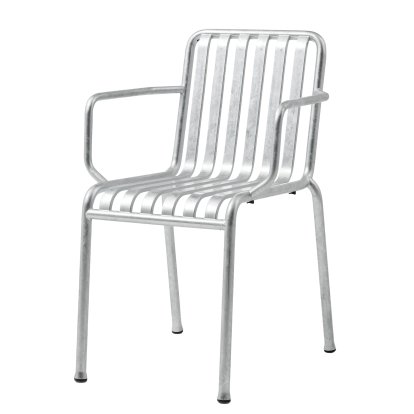 Palissade Chair, Hot galvanized, With armrests