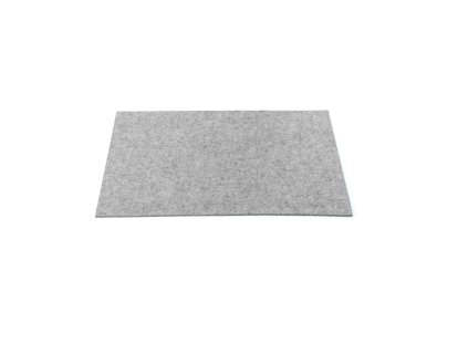 Felt Coasters for USM Haller Shelf, 50 x 35 cm, Without upholstery, Light grey melange