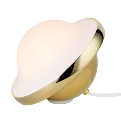 HK21 Bubi Table/Floor Lamp, Brass