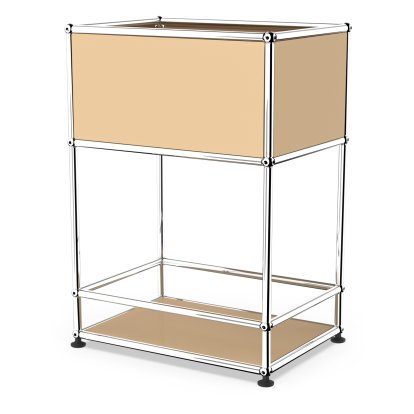 USM Haller Bar Sideboard Type II, USM beige, Adjustable feet