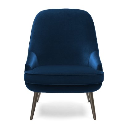 375, Higher back, Fabric Harald ocean