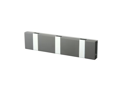 Knax Lite, 3 hooks, Corian grey