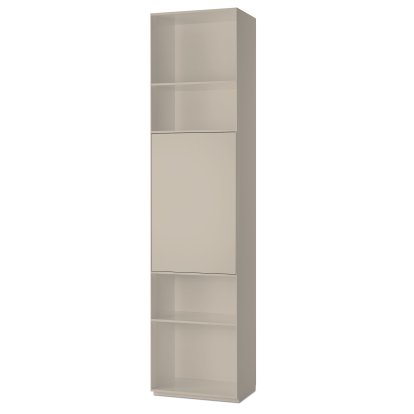 Nex Pur Shelf with door, Width 50 cm, Door upside, Silk