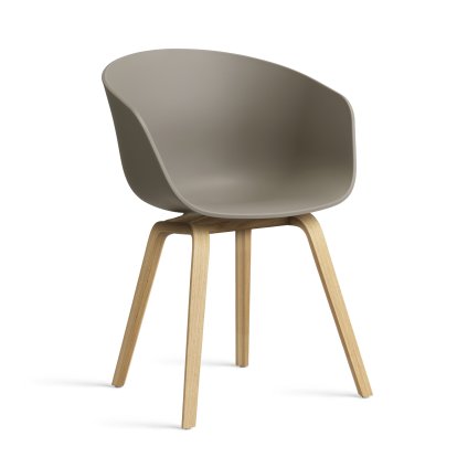 About A Chair AAC 22, Khaki 2.0, Lacquered oak