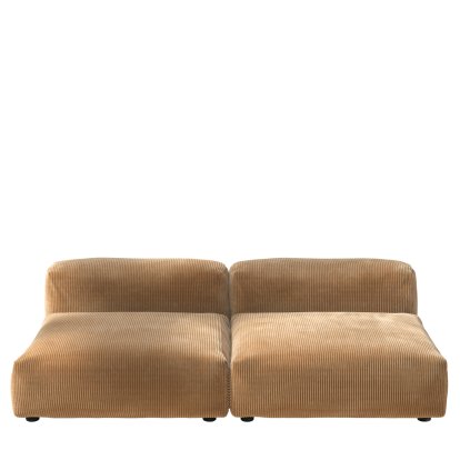 Vetsak Sofa Set 1, L, Cord velours - Camel, Without cushion