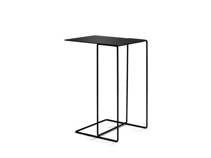 Oki, H 52 x W 30 x D 36 cm, Matt black powder-coated, Matt black powder-coated