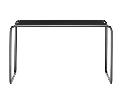 S 285/0, Stained ash - black, Black, with plastic glides