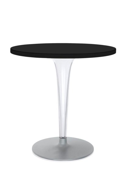TopTop Dining Table Small, Round Ø 70 x H 72 cm, laminate, Black