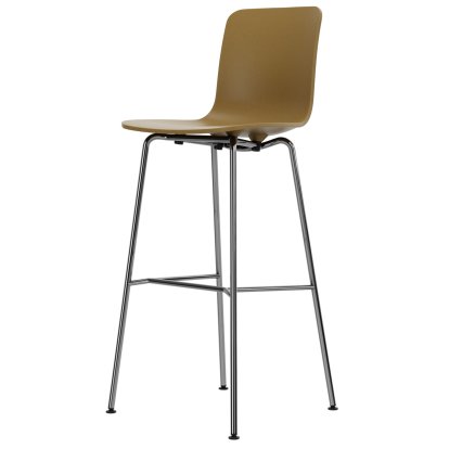 HAL RE Bar Stool, Cardboard RE, Bar version: 780mm, Chrome-plated