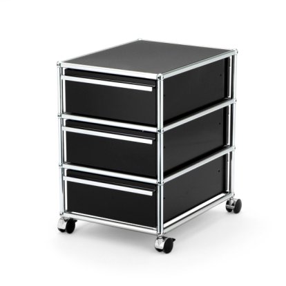 Details USM Haller USM Haller Mobile Pedestal with 3 Drawers Type I (with Counterbalance) USM Haller Mobile Pedestal with 3 Drawers Type I (with Counterbalance)