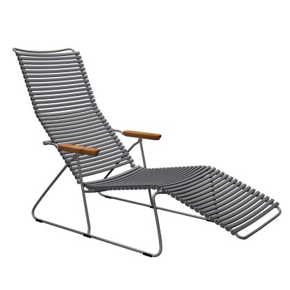 Click Deck Chair, Dark grey