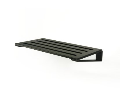 Knax Shoe Rack, Shoe Rack 6 (60 cm), Black stained oak, Black