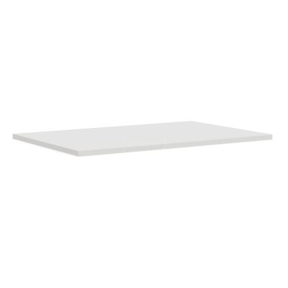Table Top for Eiermann Table Frames, White melamine with white edge, 200 x 90 cm