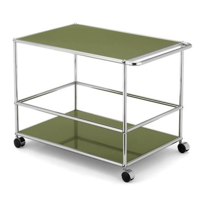 USM Haller Bar Trolley Type I, Olive green RAL 6003