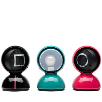 Eclisse Limited Edition Table Lamp, Set of all 3 lights