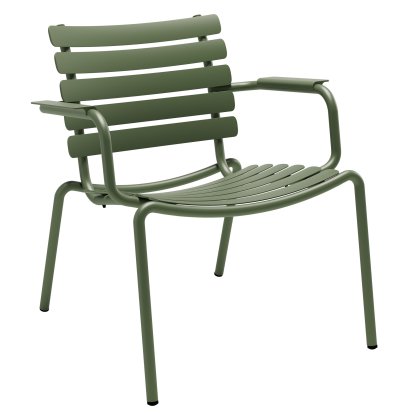 Alua Lounge Chair, Olive green