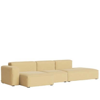 Mags Soft Sofa Combination 4, Left armrest, Yuma 833 - yellow