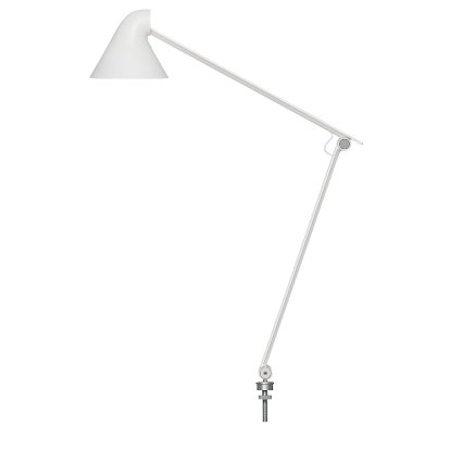 NJP Table Lamp, White, Pin