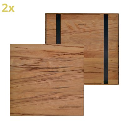 Wooden Overlay for USM Haller Shelves, Size L, 50 cm x 50 cm, Heartwood beech
