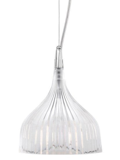 É, Suspension lamp, Transparent, Clear glass