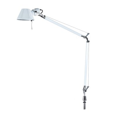 Tolomeo Tavolo, White, Screw fastening, Halogen bulb