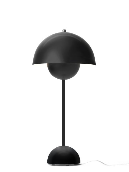 Flowerpot VP3 Table lamp, Matt black