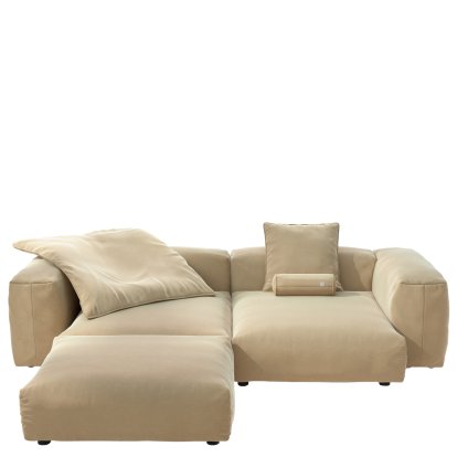 Vetsak Sofa Set 3, Suave - Creme, With cushions