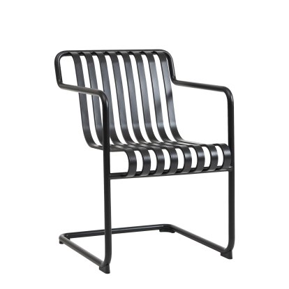 Palissade Dining Cantilever Chair, Anthracite