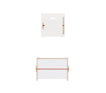 Details Nils Holger Moormann Trude Trude, Small Trude (H 37 x W 55 x D 37 cm), FU (plywood, birch) white