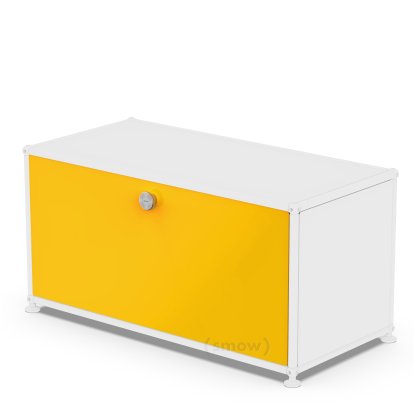 USM Haller Drop-down Door for USM Haller Shelves, 75 cm x 35 cm, Golden yellow RAL 1004