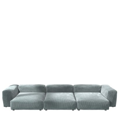 Vetsak Sofa Set 5, Cord velours - Mint, Without cushion