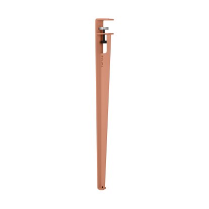 Tiptoe Table Leg, 75 cm, Ash pink