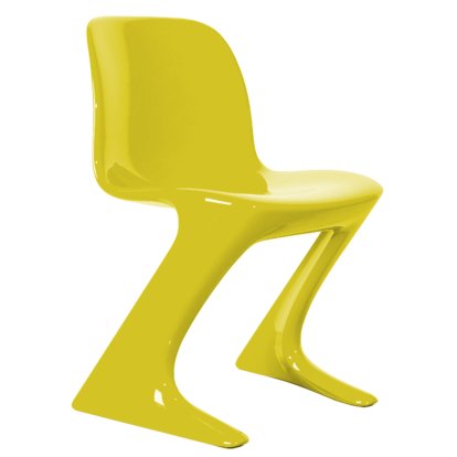 Z.Stuhl Chair, Without armrests, mimosa yellow