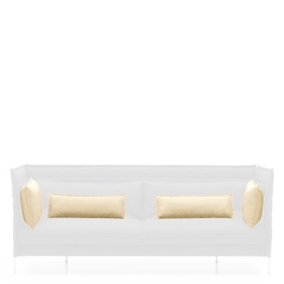 Cushion Set for Alcove Sofa, For 2-seater, Laser, Ivory
