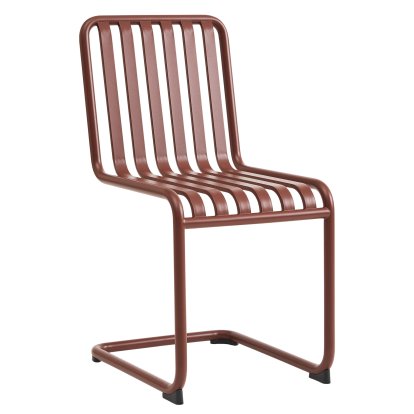 Palissade Cantilever Chair, Iron red, Without armrests