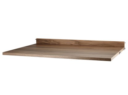 String System Work Desk, Walnut veneer