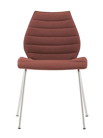 Maui Soft Trevira, Brick red, Chrome