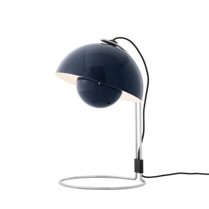 Flowerpot VP4 table lamp, Steel blue