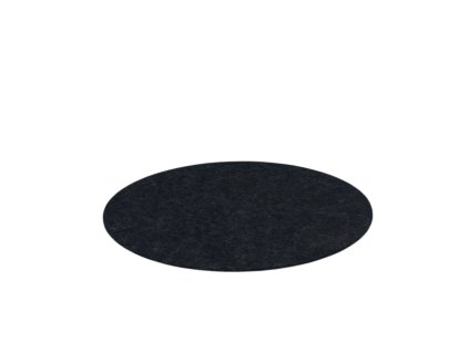 Felt Coasters for Componibili, 1, Round, ø 30 cm, 015 graphite melange