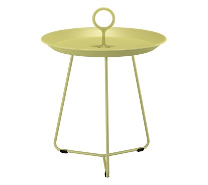 Eyelet Side Table, H 46,5 x Ø 45 cm, Lemon zest