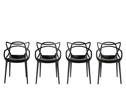 Masters Set of 4, Black