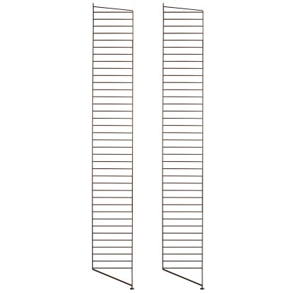 String System Floor Panel, Set of 2, 200 x 30 cm, Brown