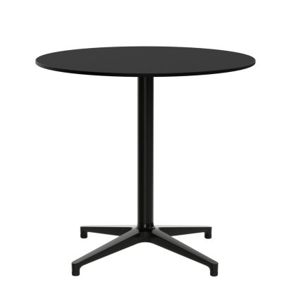 Bistro Table Outdoor, Round (Ø 796), Solid core material black