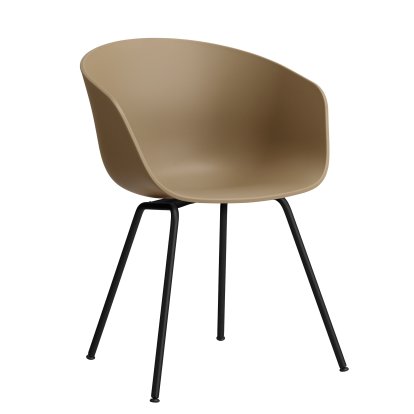 About A Chair AAC 26 Armchair, Clay 2.0, Steel black powder-coated