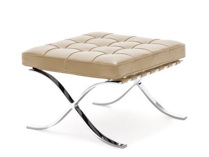 Barcelona Stool Relax, Leather Venezia - natural