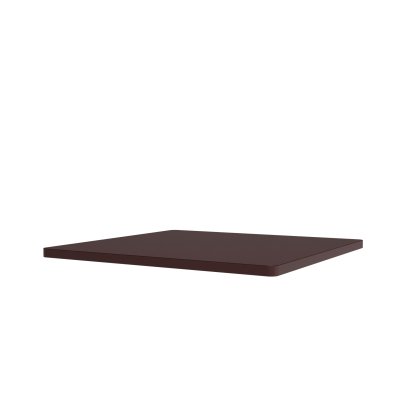 Panton Wire Inlay Shelf, Cube C (W 33 x D 34,8 cm), MDF Black Red