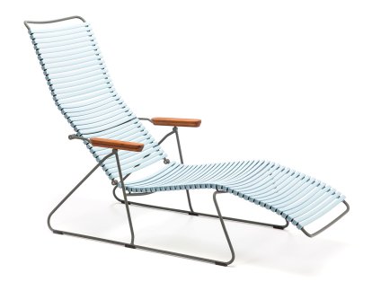 Click Deck Chair, Dusty light blue