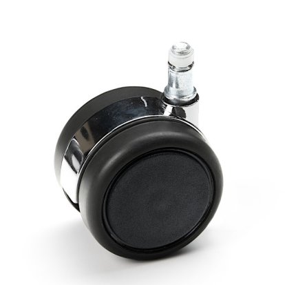 Castor for S 197 R / S 197 R20, Double castor chrome for S 197 R20 for carpet