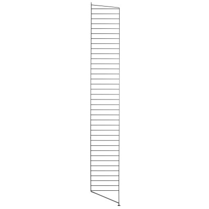 String System Floor Panel, Single, 200 x 30 cm, Black